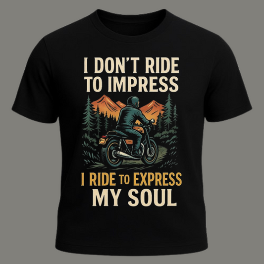Soul Rider – Premium Black Cotton T-Shirt