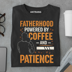 Fatherhood Powered by Coffee T Shirt