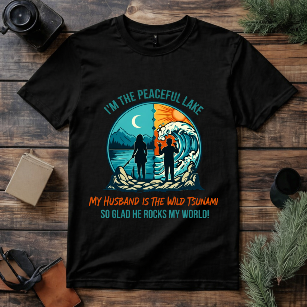 Peaceful Wife Wild Husband T Shirt