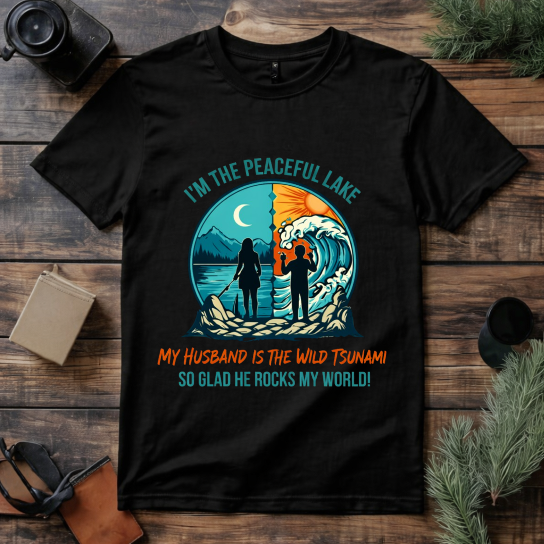 Peaceful Wife Wild Husband T Shirt