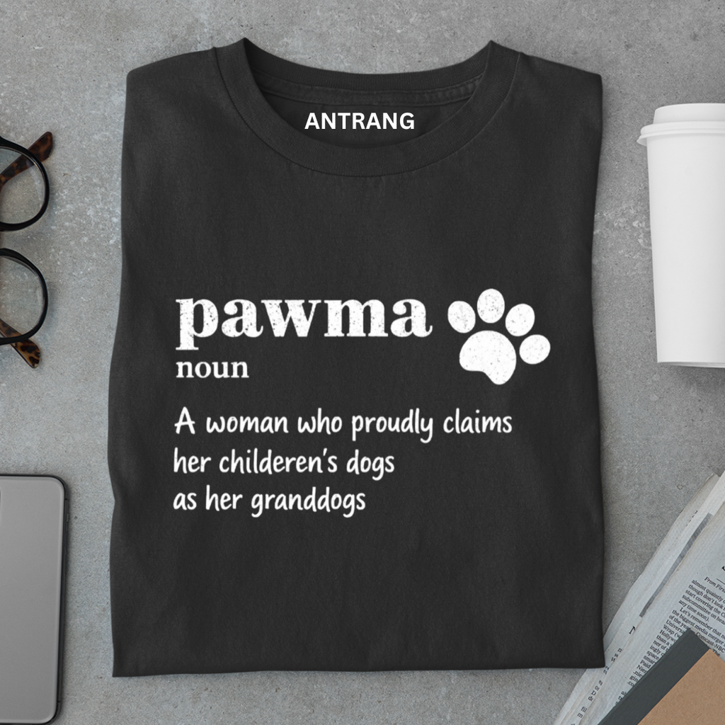 Dog Grandma Pawma T Shirt