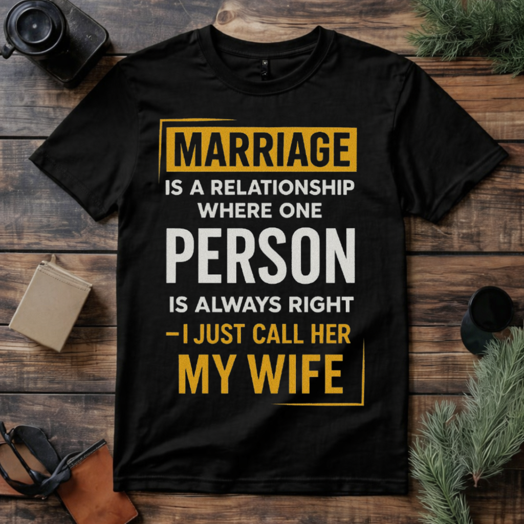 Always Right Wife T Shirt