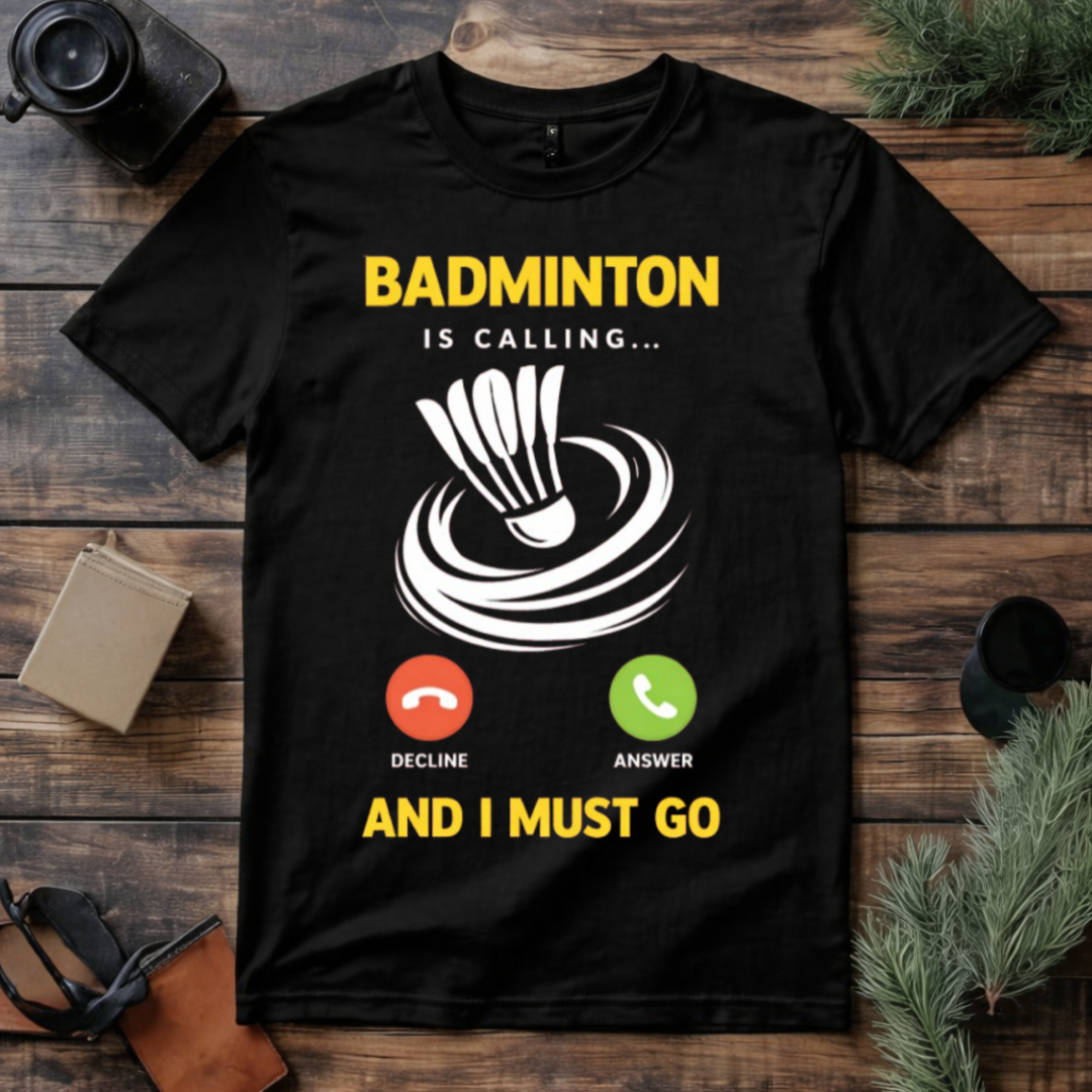 Badminton Is Calling T Shirt