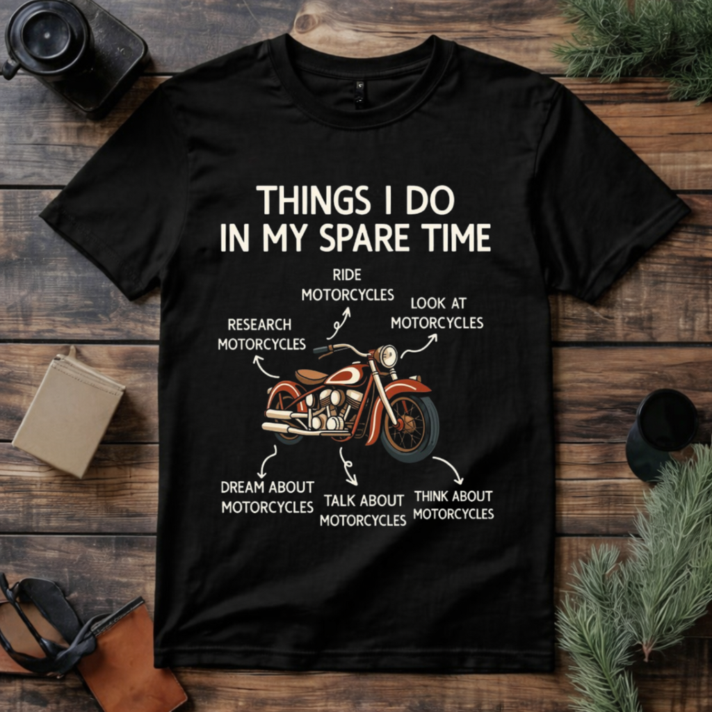 Things I Do Motorcycle Lover T Shirt