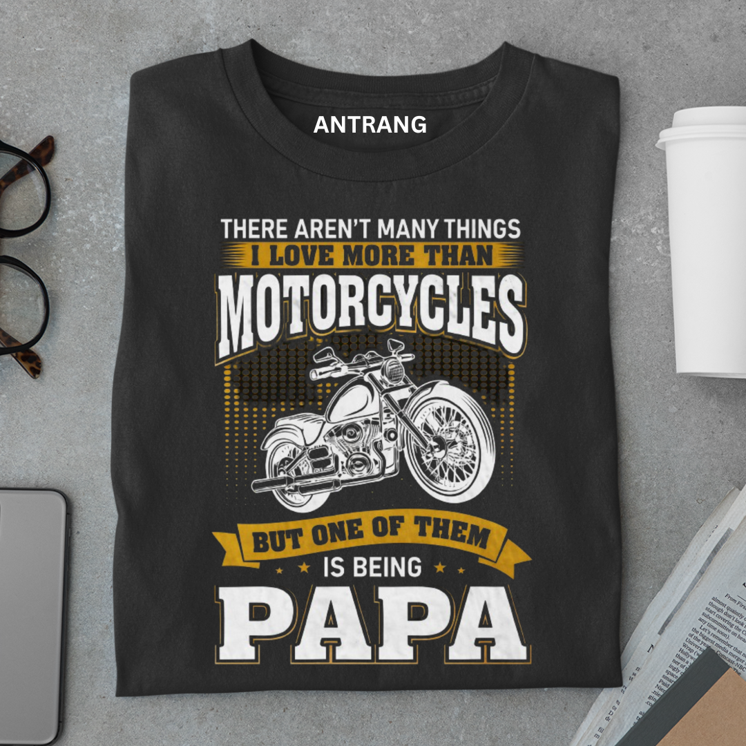 Motorcycle Papa T Shirt