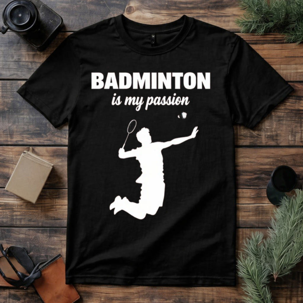 Badminton Is My Passion T Shirt