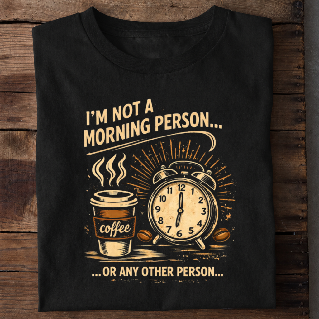 Code and Coffee Premium Cotton T Shirt