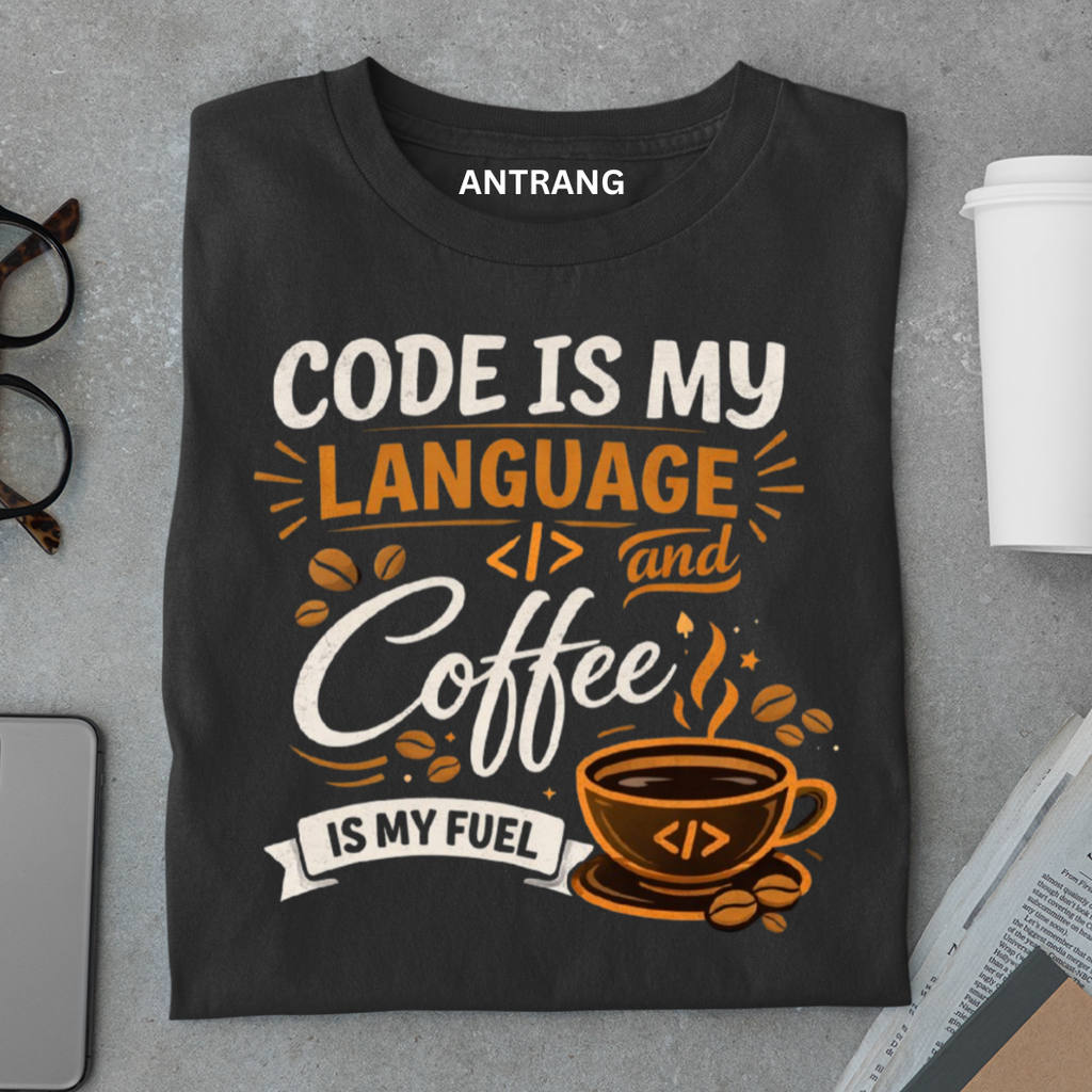 Code and Coffee T Shirt