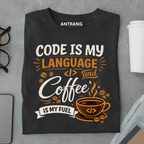 Code and Coffee T Shirt
