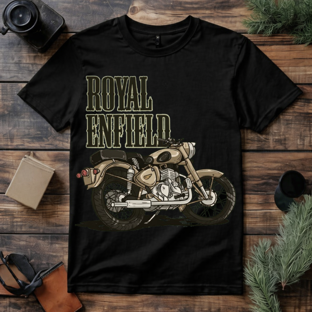 Royal Enfield Bike T Shirt