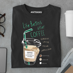 Life Begins After Coffee T Shirt