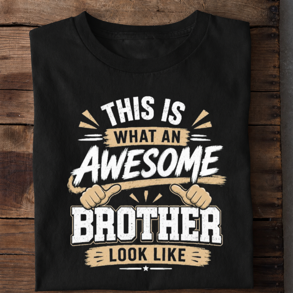 Awesome Brother Premium Cotton T Shirt