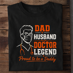 Doctor Dad Premium Cotton T Shirt