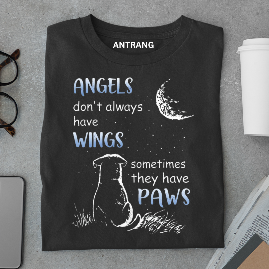 Angels Have Paws T Shirt
