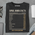 April Born Facts T-Shirt
