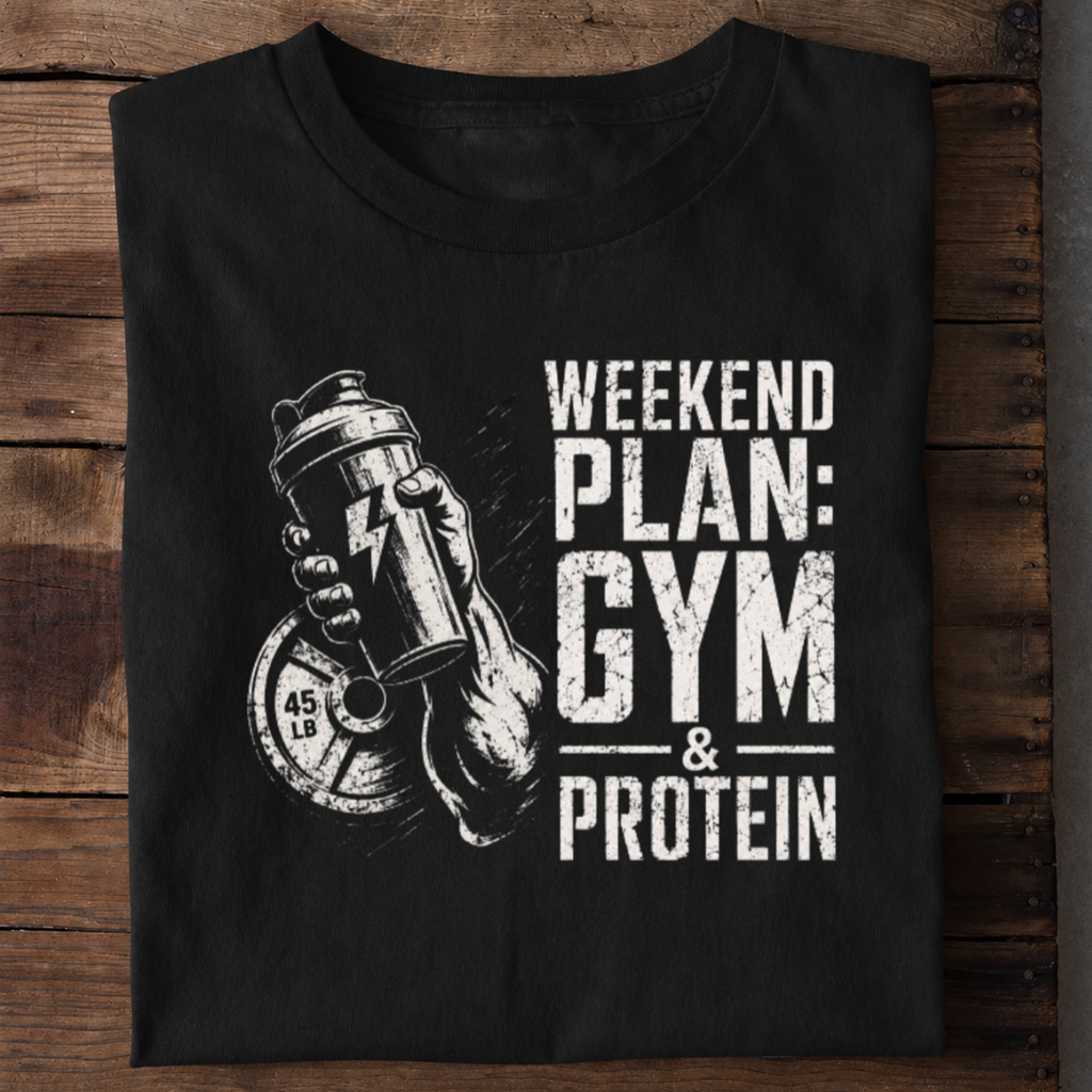 Weekend Gym Premium Cotton T Shirt
