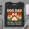 Dog Dad Snack Dealer T Shirt