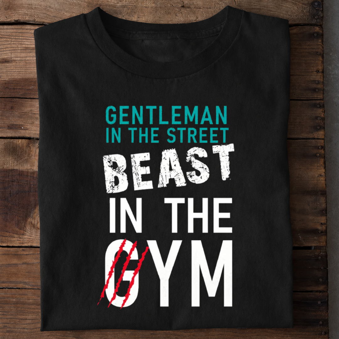 Gentleman Beast Gym Premium Cotton T Shirt