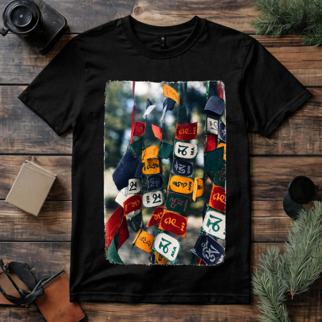 Prayer Flags Travel T Shirt
