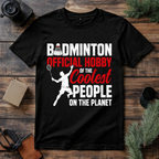 Badminton Official Premium Cotton T Shirt