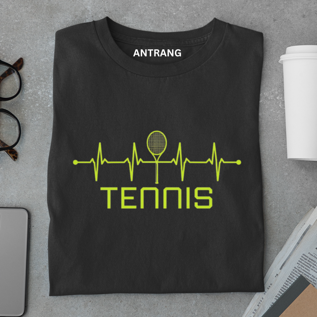 Tennis Heartbeat T Shirt