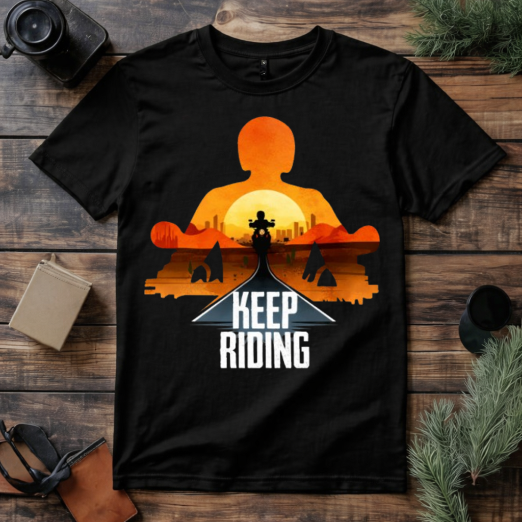 Keep Riding T Shirt