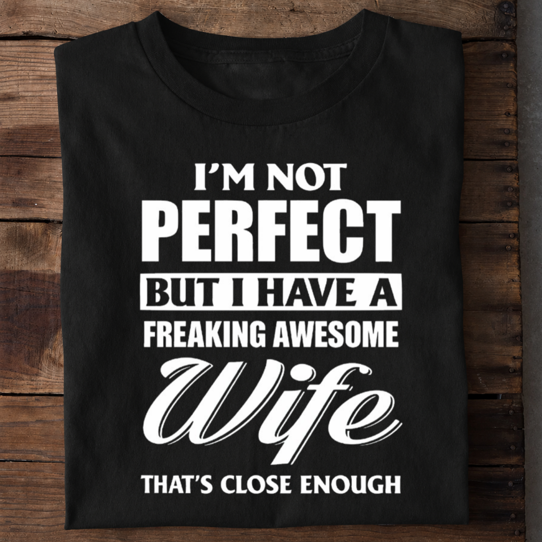 Awesome Wife Premium Cotton T Shirt
