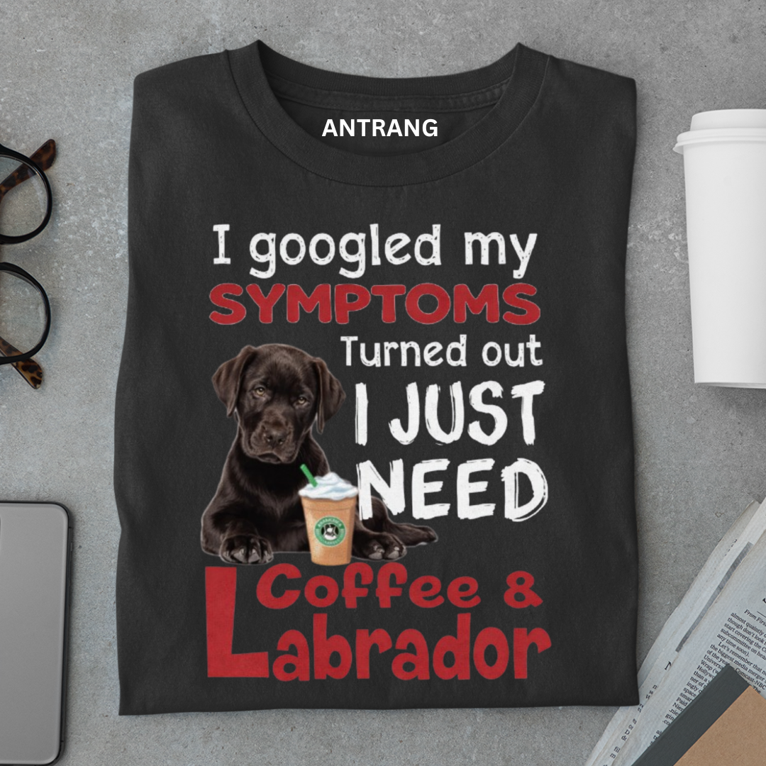 Coffee and Labrador Lover T Shirt