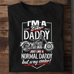 Biker Daddy Premium Cotton T Shirt