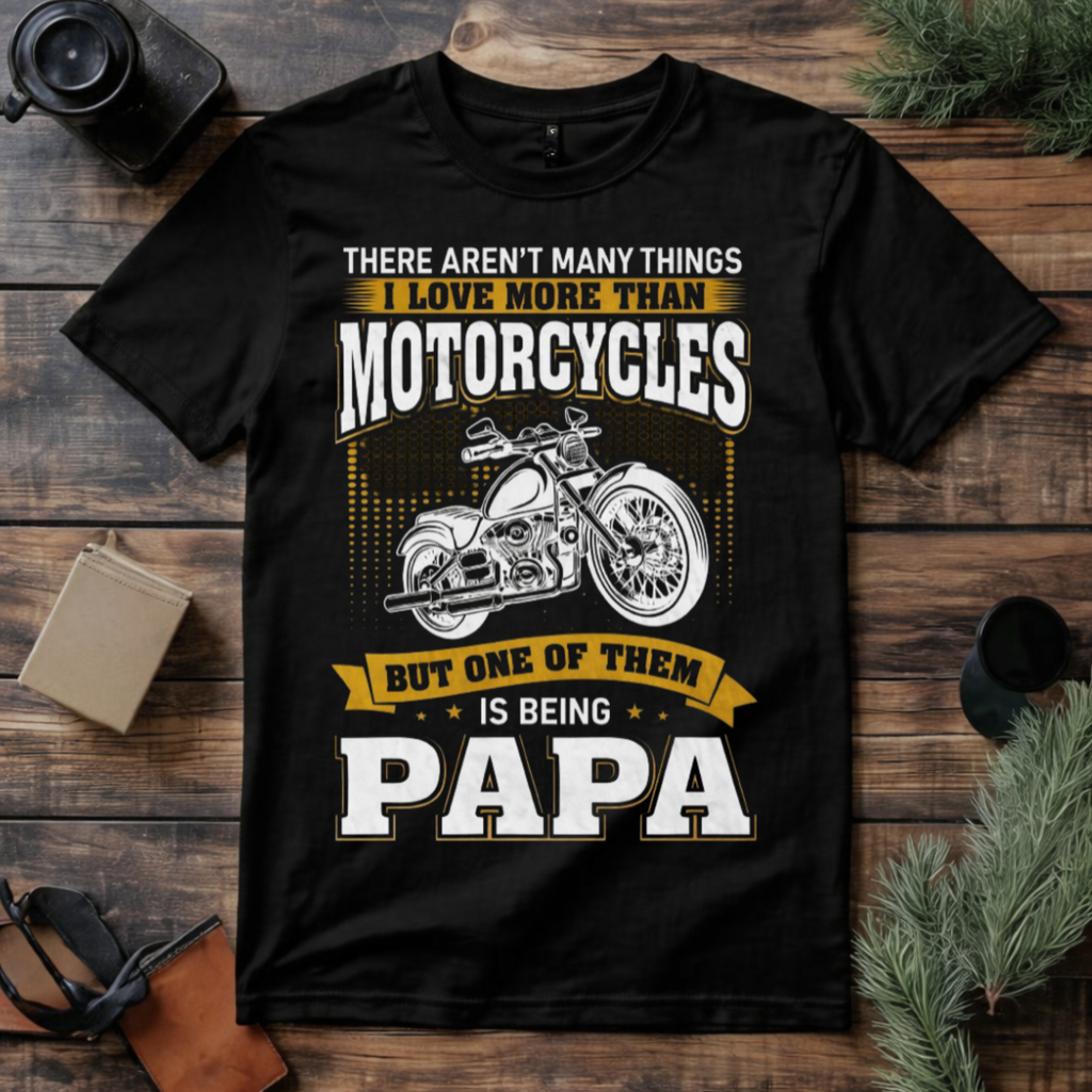 Motorcycle Papa T Shirt