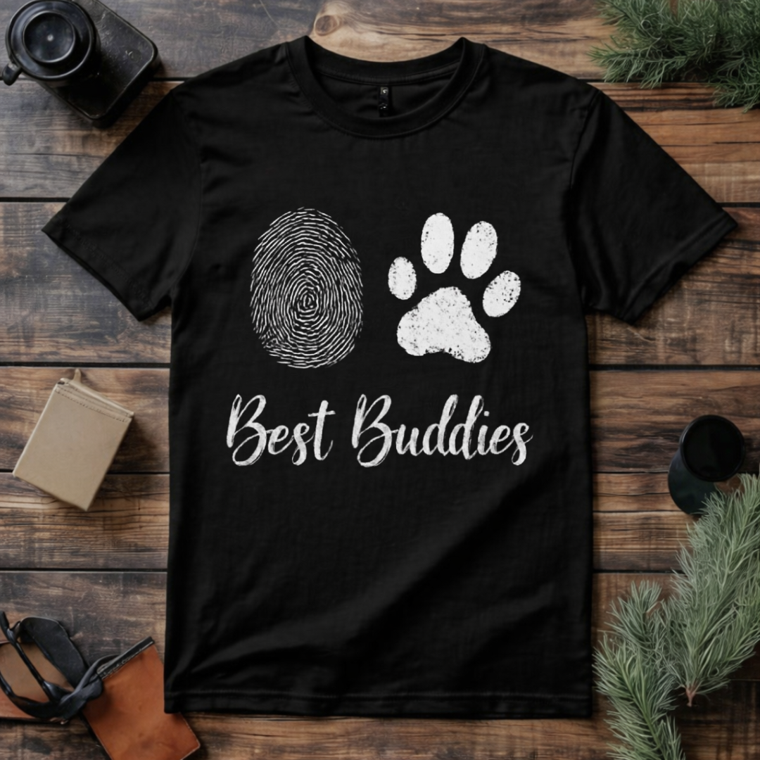 Best Buddies Dog T Shirt