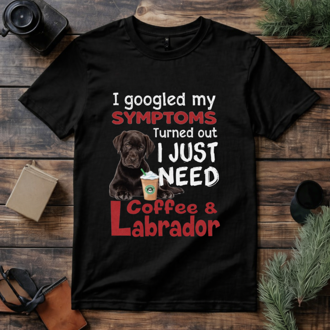 Coffee and Labrador Lover T Shirt