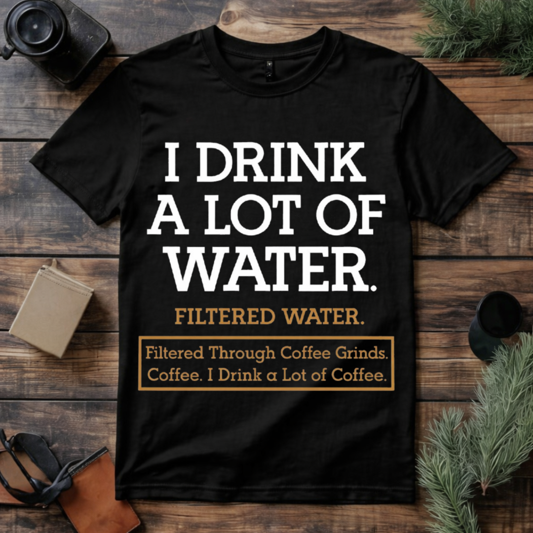 I Drink a Lot of Coffee T Shirt