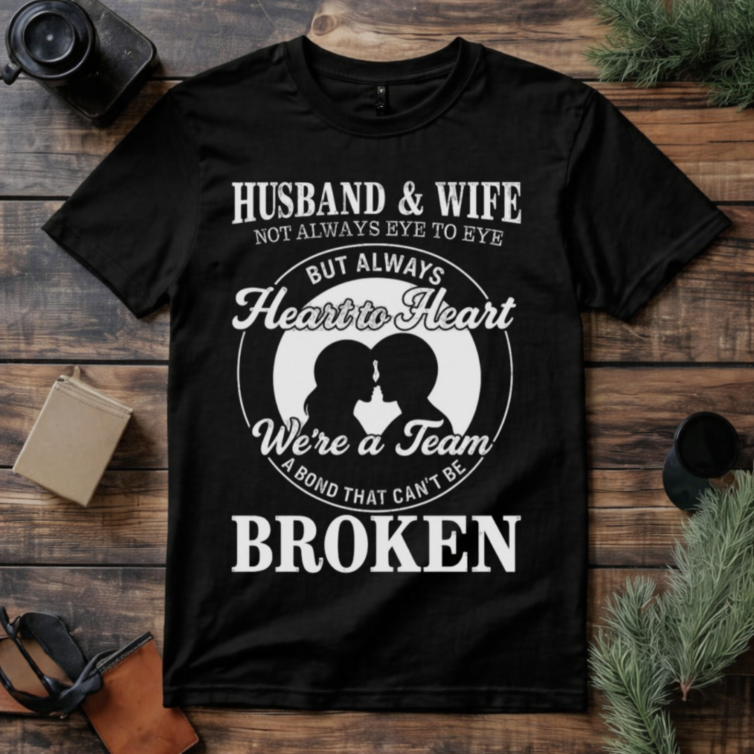 Husband Wife Unbreakable Bond T Shirt