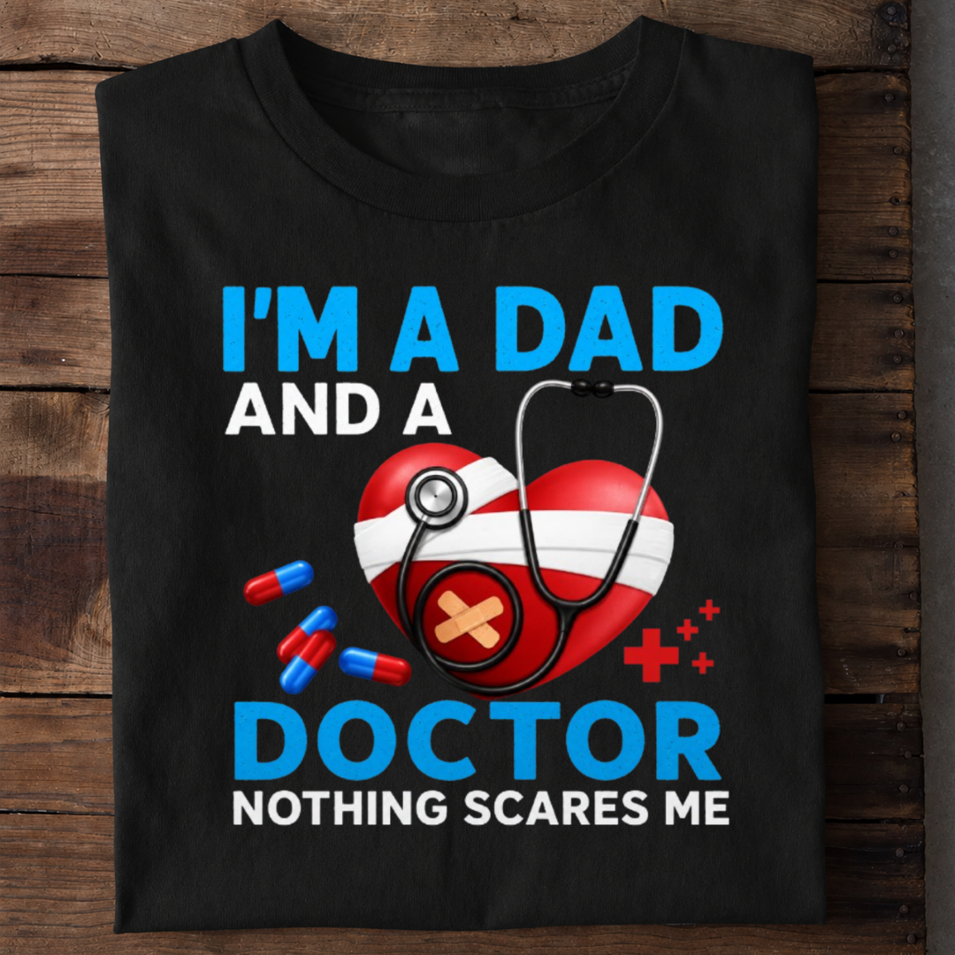 Dad Doctor Premium Cotton T Shirt