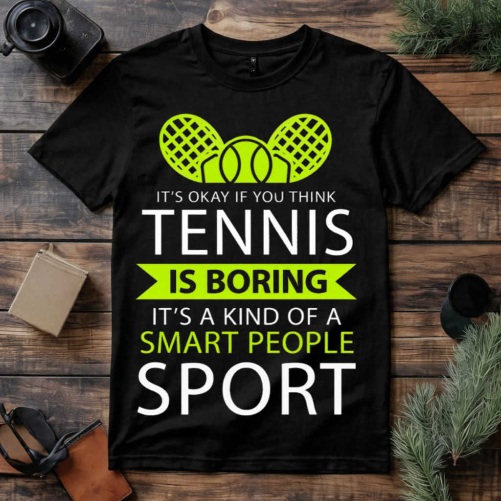 Tennis Smart People Sport T Shirt