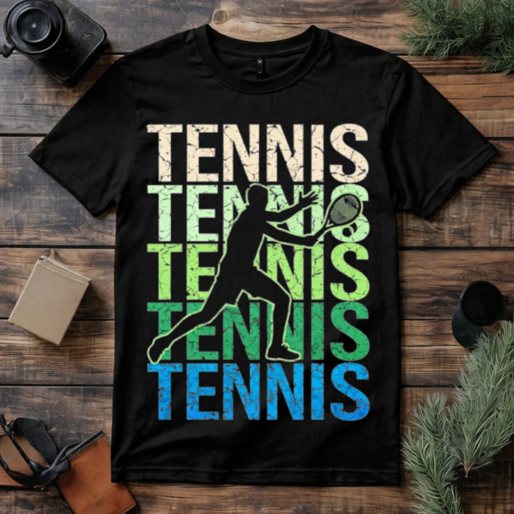 Tennis Player T Shirt