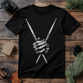 Drumsticks Hand Art T Shirt