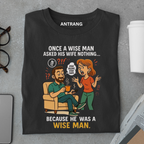 Wise Man Funny Husband T Shirt