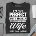 Awesome Wife Husband T Shirt