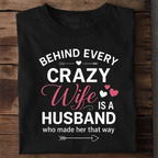 Crazy Wife T Shirt