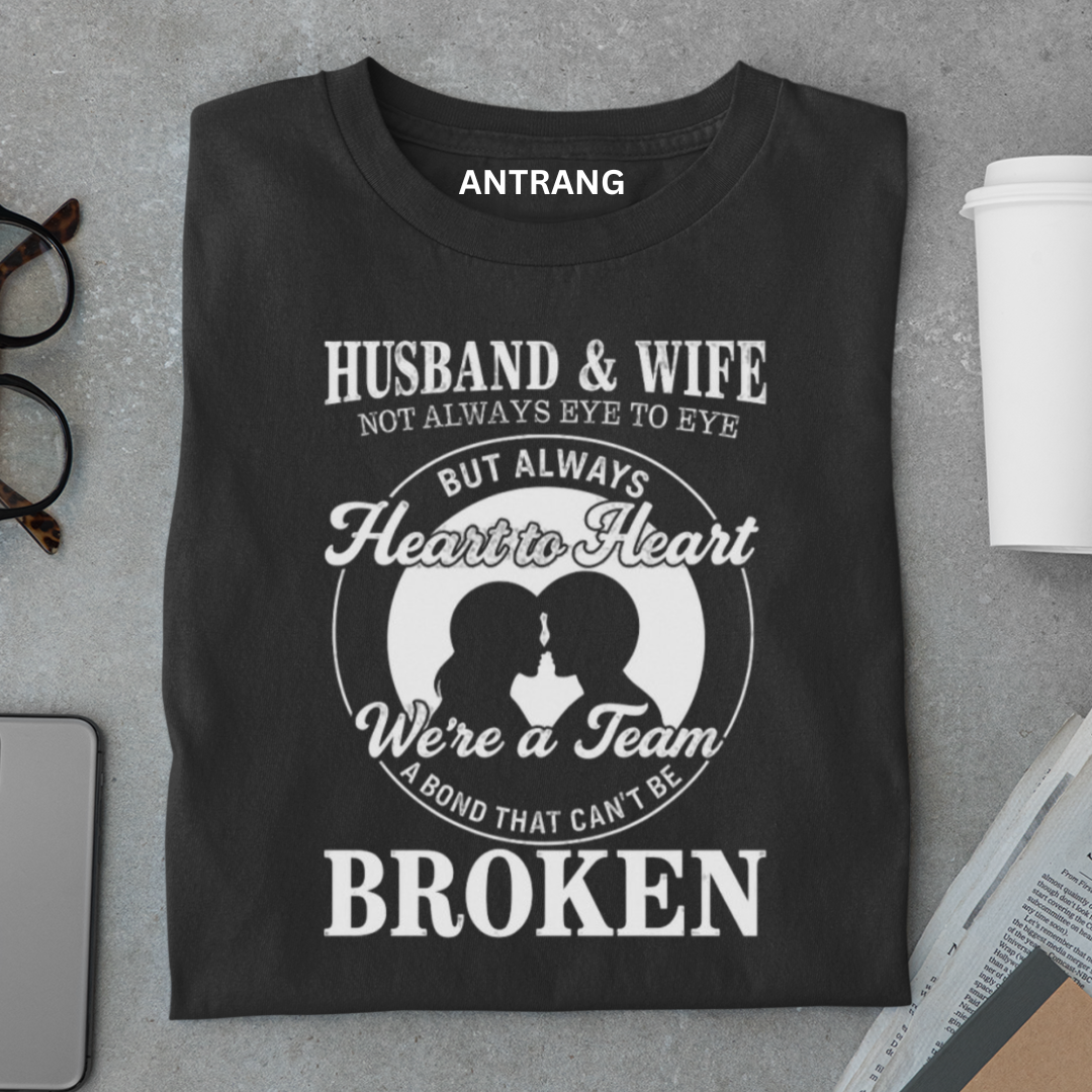 Husband Wife Unbreakable Bond T Shirt