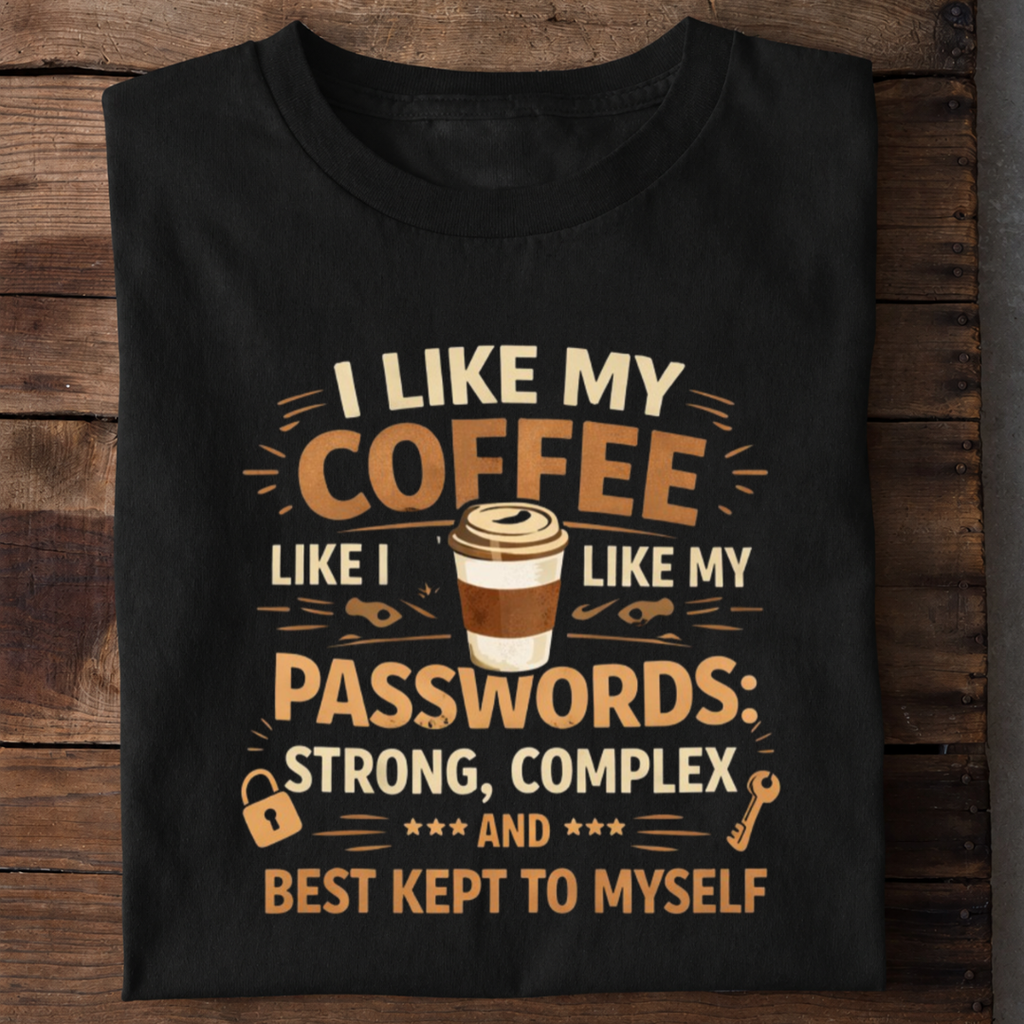 Bitter Coffee Humor Premium Cotton T Shirt
