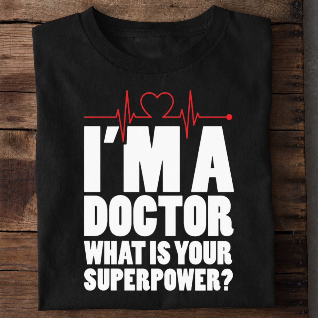 Doctor Power Premium Cotton T Shirt