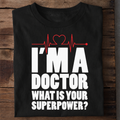 Doctor Power Premium Cotton T Shirt