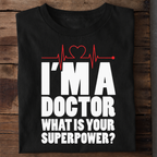 Doctor Power Premium Cotton T Shirt