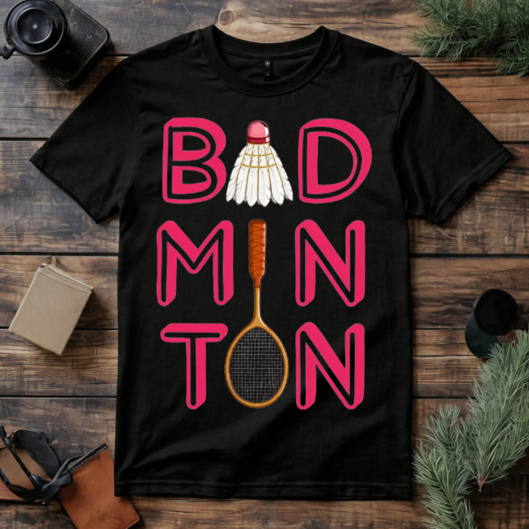 Badminton Lover T Shirt