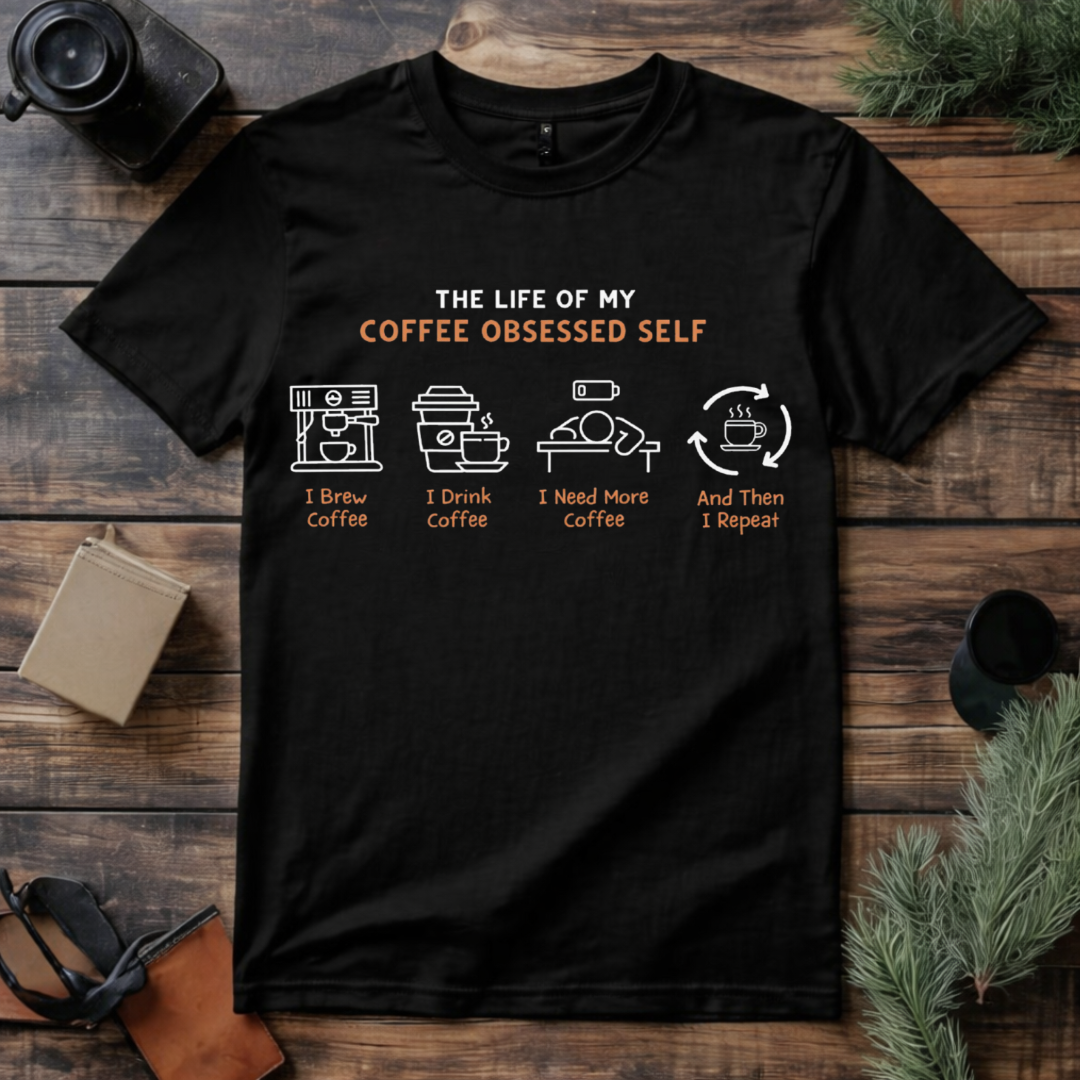 Coffee Obsessed Life T Shirt