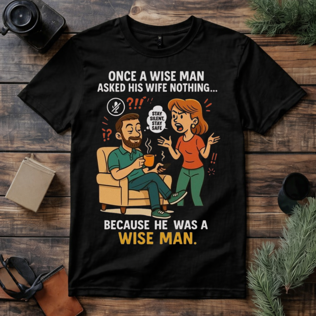 Wise Man Funny Husband T Shirt