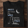 Angels Have Paws Premium Cotton T Shirt